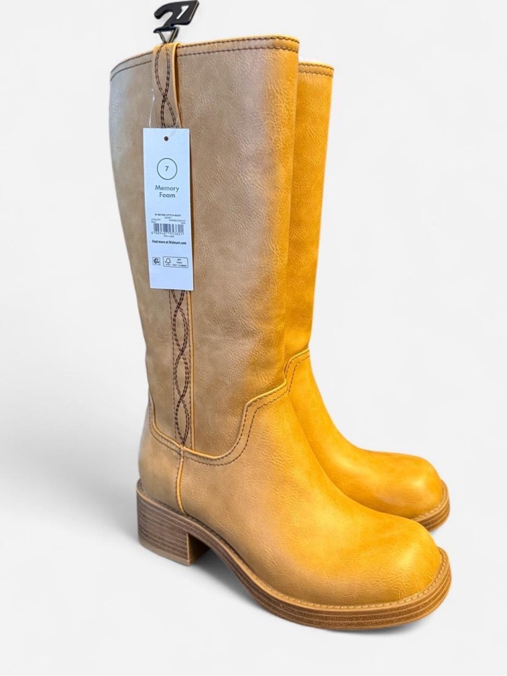 No Boundaries Women's Tan Heeled Boots